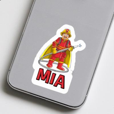 Aufkleber Feuerwehrmann Mia Laptop Image