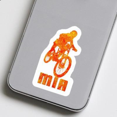 Aufkleber Mia Freeride Biker Notebook Image