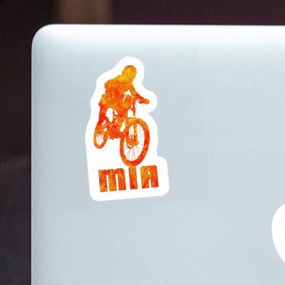 Sticker Freeride Biker Mia Image