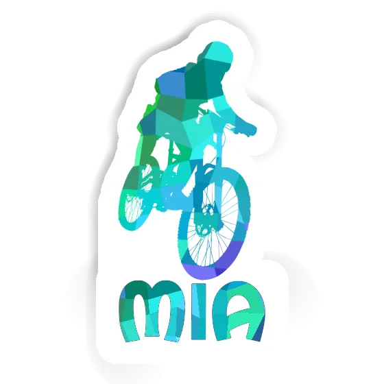 Mia Sticker Freeride Biker Notebook Image