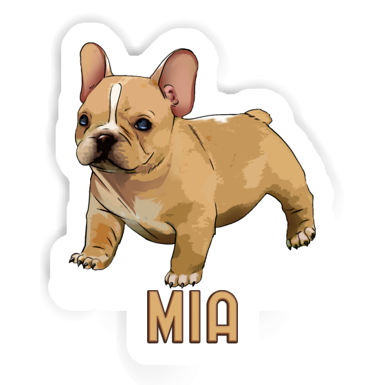 Mia Sticker Frenchie Notebook Image