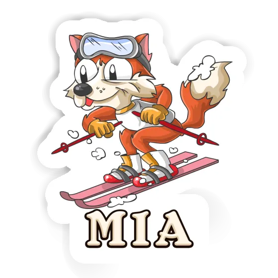 Sticker Skier Mia Gift package Image