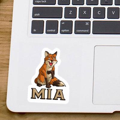 Fox Sticker Mia Notebook Image