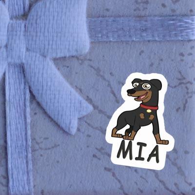 Autocollant Pinscher Mia Laptop Image