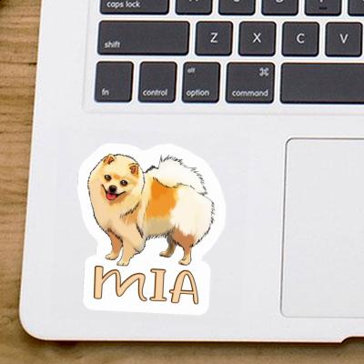 Sticker German Spitz Mia Gift package Image