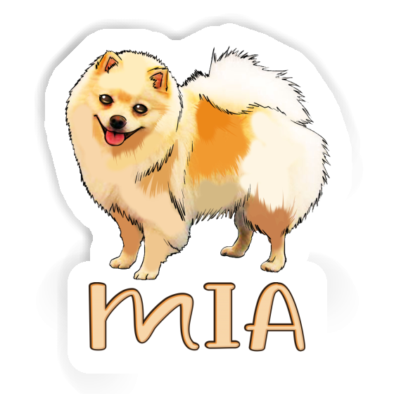 Sticker German Spitz Mia Laptop Image