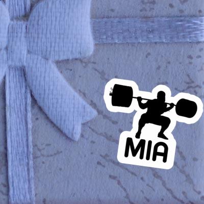 Mia Sticker Weightlifter Notebook Mia Sticker Weightlifter Gift package Image