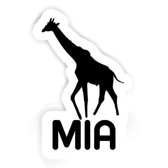 Sticker Giraffe Mia Image