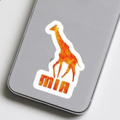 Mia Sticker Giraffe Image