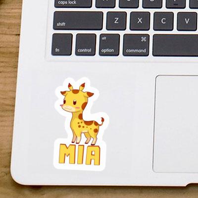 Sticker Giraffe Mia Image