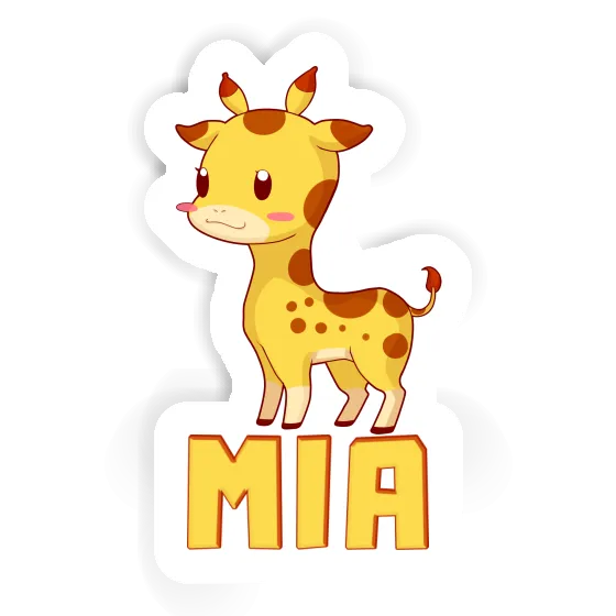 Sticker Giraffe Mia Gift package Image