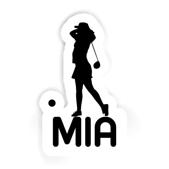 Mia Sticker Golferin Gift package Image