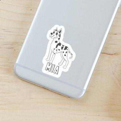 Sticker Great Dane Mia Notebook Image