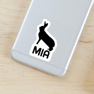 Mia Sticker Rabbit Notebook Image