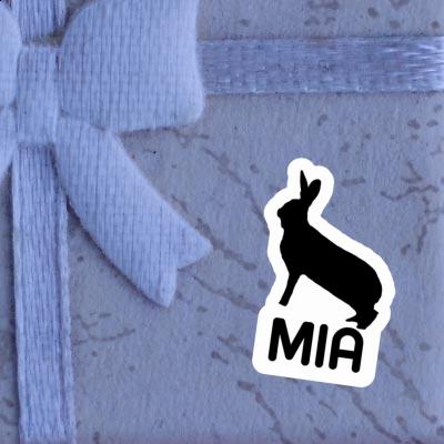 Autocollant Mia Lapin Notebook Image