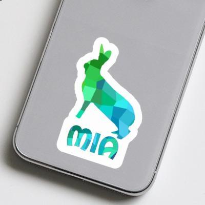 Sticker Rabbit Mia Notebook Image