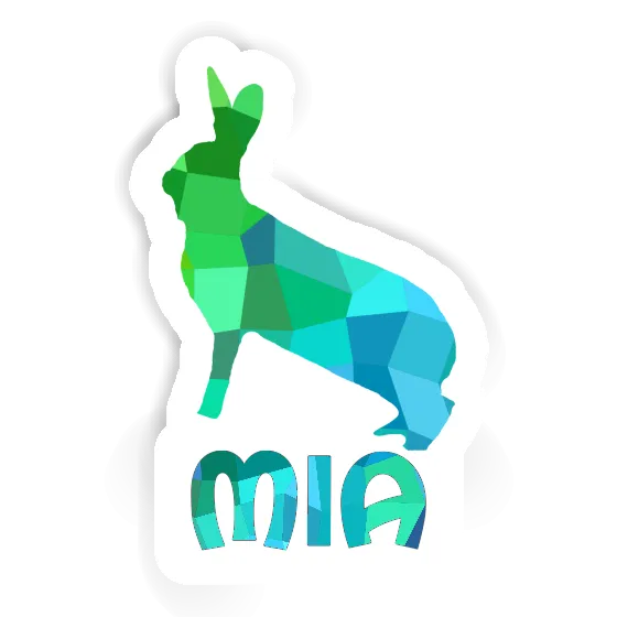 Sticker Rabbit Mia Notebook Image