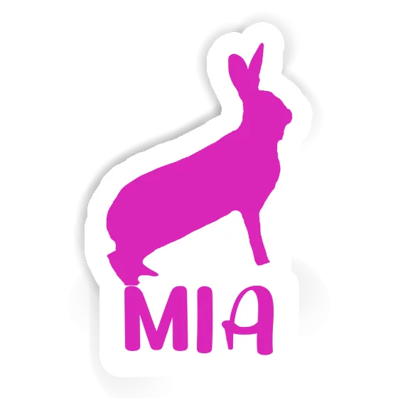 Mia Aufkleber Hase Notebook Image