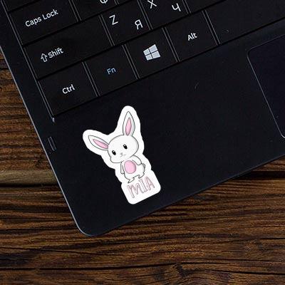 Sticker Mia Hare Laptop Image