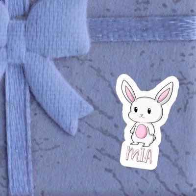 Lapin Autocollant Mia Image