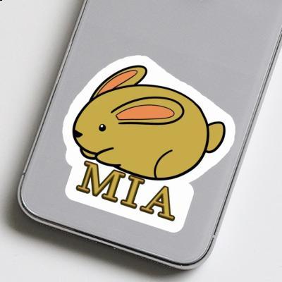 Autocollant Lapin Mia Laptop Image