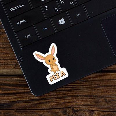 Sticker Osterhase Mia Laptop Image