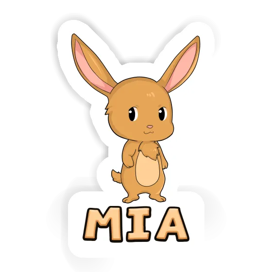 Sticker Osterhase Mia Notebook Image