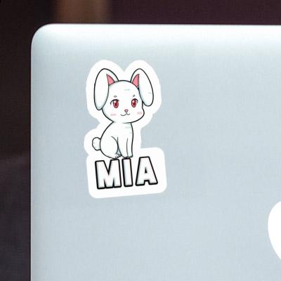 Autocollant Lapin Mia Laptop Image