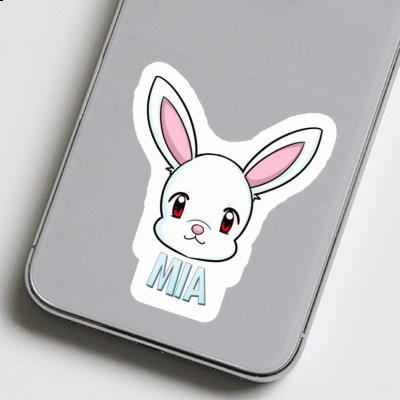 Sticker Rabbit Mia Laptop Image