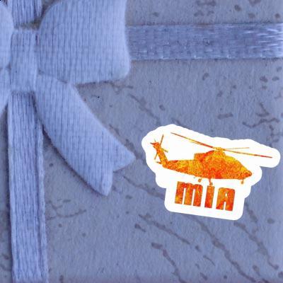 Helicopter Sticker Mia Image