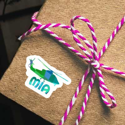 Mia Sticker Helikopter Notebook Image