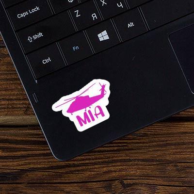 Mia Sticker Helicopter Laptop Image