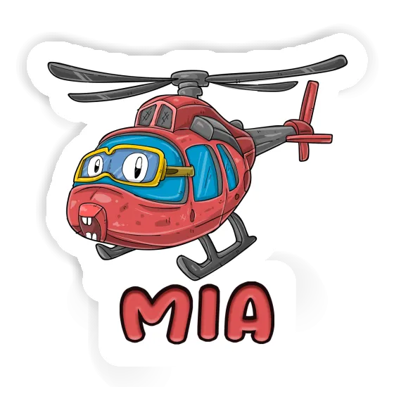 Mia Sticker Hubschrauber Image