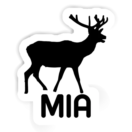 Mia Sticker Hirsch Notebook Image