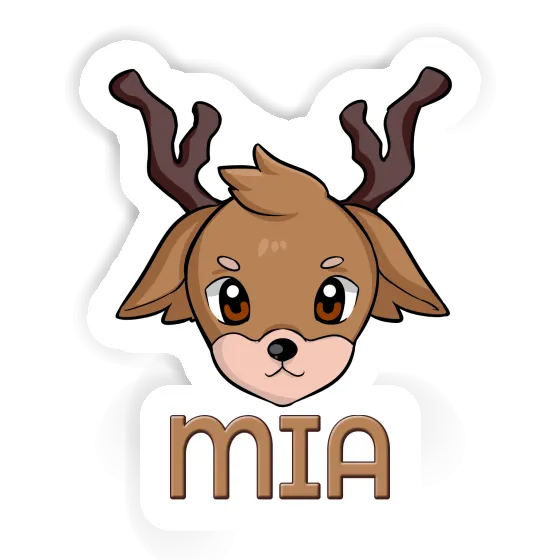 Sticker Mia Deer Laptop Image