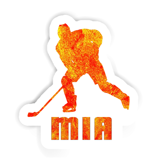 Sticker Mia Hockey Player Gift package Image