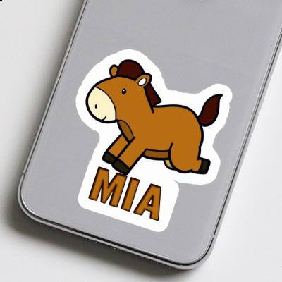 Horse Sticker Mia Notebook Image