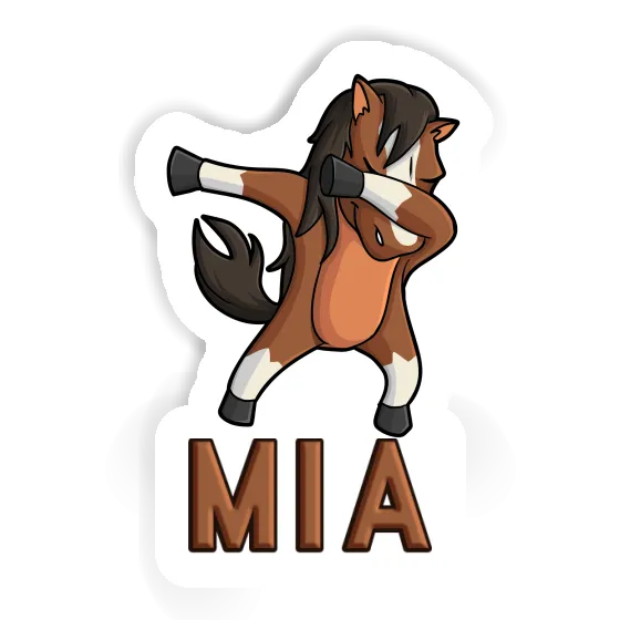 Horse Sticker Mia Notebook Image