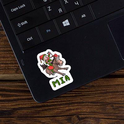 Mia Sticker Horse Laptop Image