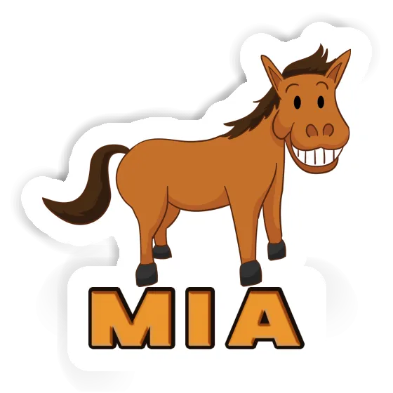 Horse Sticker Mia Gift package Image