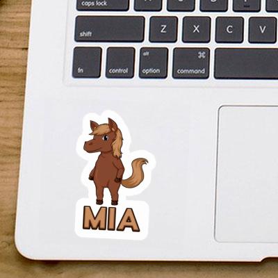 Mia Sticker Horse Notebook Image