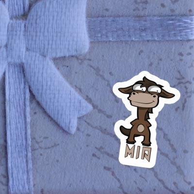 Standing Horse Sticker Mia Gift package Image