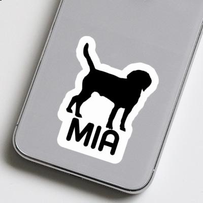 Mia Sticker Hund Laptop Image