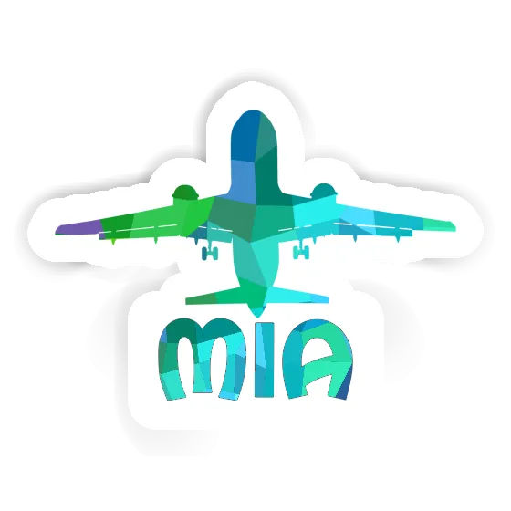 Mia Sticker Jumbo-Jet Image