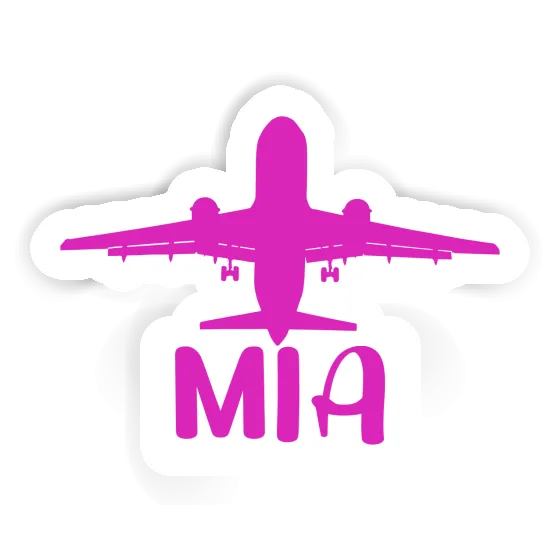 Mia Autocollant Jumbo-Jet Image