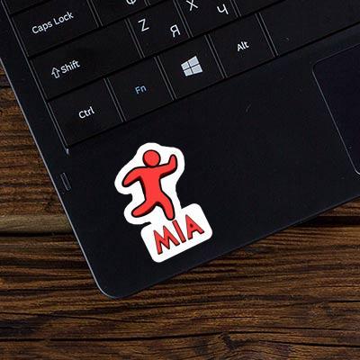 Mia Sticker Jogger Laptop Image