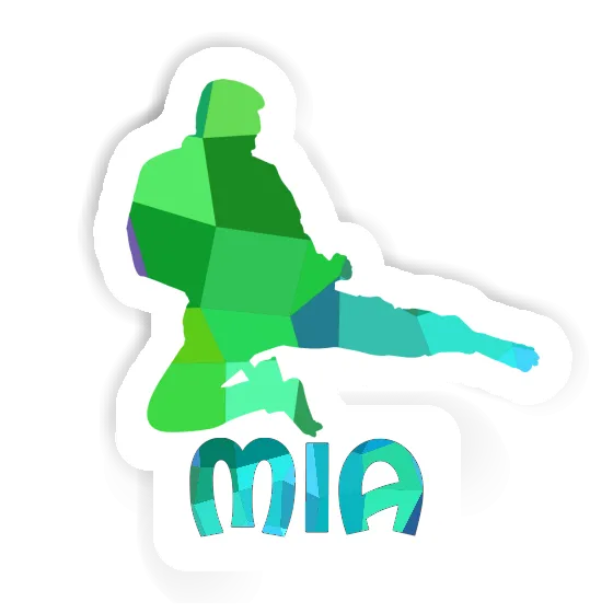 Sticker Karateka Mia Notebook Image