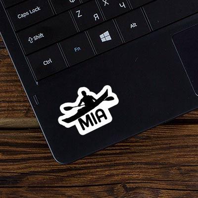 Sticker Mia Kayaker Laptop Image