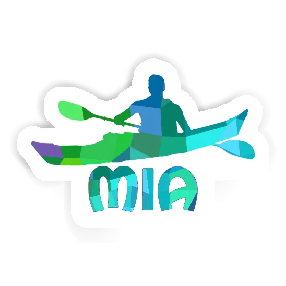 Sticker Mia Kayaker Laptop Image