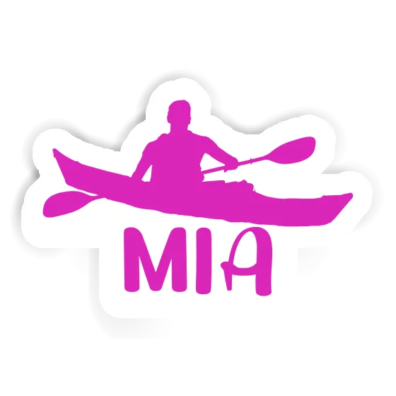 Kayaker Sticker Mia Gift package Image